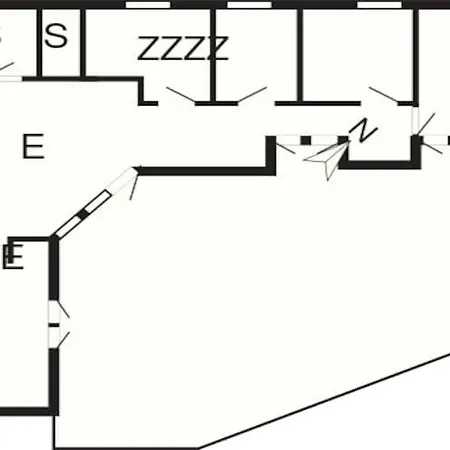 Four-bedroom In 9 Holiday home Vejers Strand